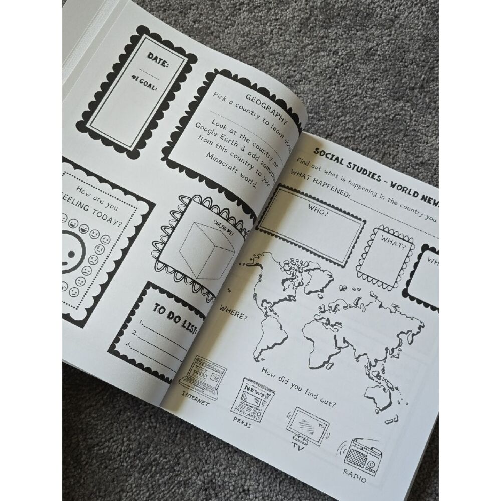 Do-It-Yourself Curriculum: Fun-Schooling with Minecraft Ages 9 - 12 ADHD Autism - Picture 13 of 16